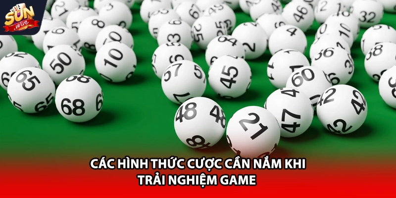 Các hình thức cược cần nắm khi trải nghiệm game 